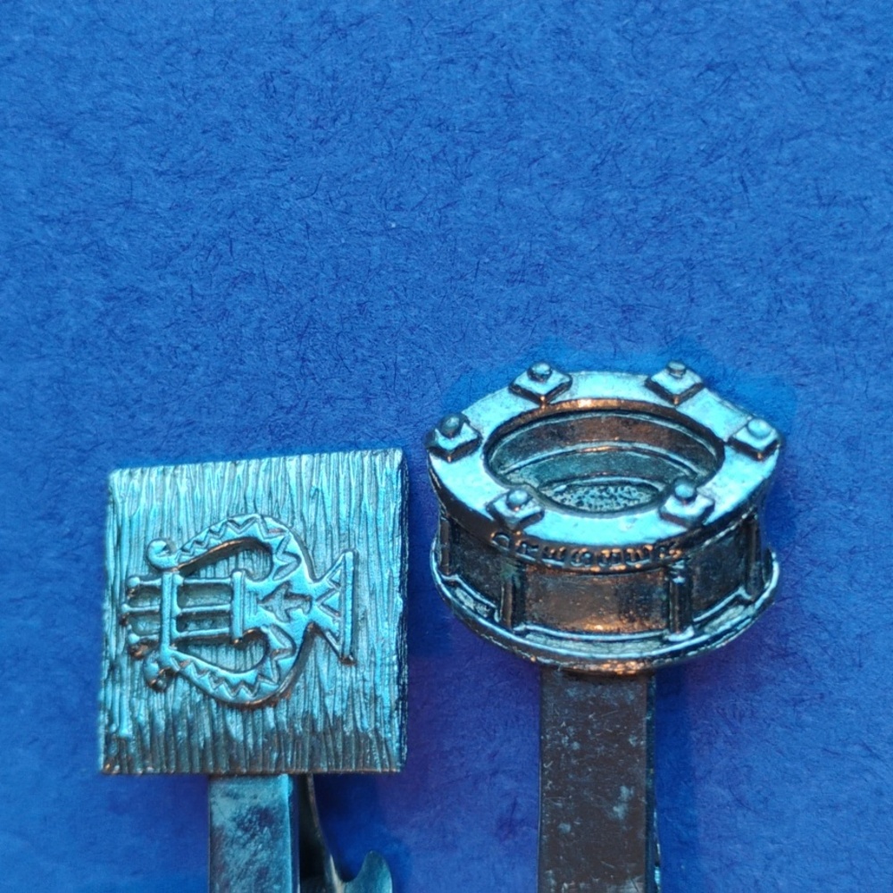 ⚜️ 1930-60  SWANK Cufflinks, Tie Bars Lot - Picture 10 of 16